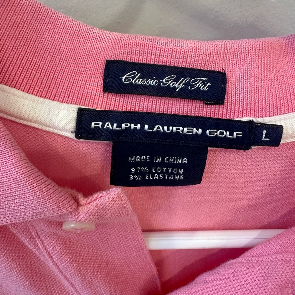 Ralph Lauren Pink Polo Shirt - Picture 4 of 4